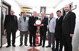 ESOB yönetiminden, Tortum Belediye Başkanı Yiğider’e...