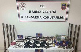 Ev değil, adeta cephanelik