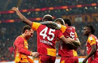 Galatasaray’dan 55 puan, 55 gol