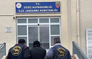 Gediz’de kasten öldürme suçundan aranan hükümlü...