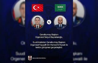 Genelkurmay Başkanı Bayraktaroğlu, Suudi Arabistanlı...