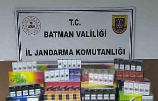 Gercüş’te kaçak sigara operasyonu