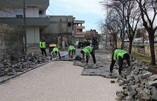 Haliliye’de üstyapı çalışmaları hız kesmeden...