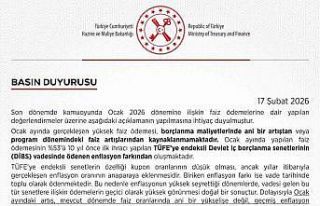 Hazine ve Maliye Bakanlığı: "Enflasyonun yüksek...