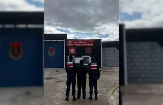 Hırsızlık suçundan aranan şahsı jandarma yakaladı