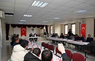 İnönü’de tarım ve sulama odaklı istişare toplantısı...