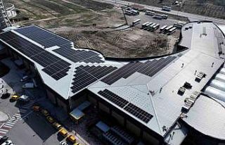 Isparta’da yeni otogarın çatısına 1,3 MW’lik...