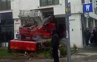 İstanbul Büyükçekmece’de sepetli vinç, diş...