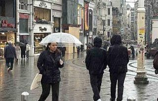 İstanbul’da soğuk hava ve yağmur etkili oluyor