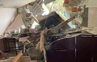 İstinat duvarı çökünce ortalık savaş alanına...