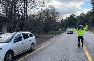 Jandarma trafik ekipleri bir haftada 25 bin 250 araç...