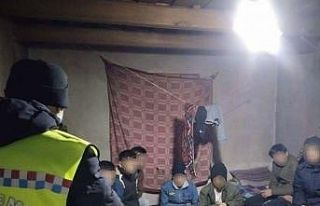 Jandarmadan göçmen operasyonu