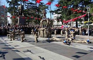 Jandarmadan nefes kesen hareketler