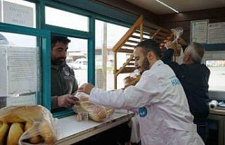 Kahramanmaraş’ta günlük 50 bin halk ekmek üretiliyor
