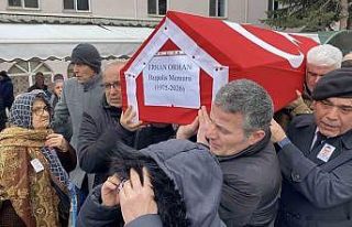 Kalp krizine yenik düşen polis memuru memleketinde...