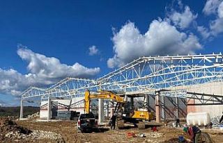 Kandıra Fındık Deposu’nda yapısal imalatlar...