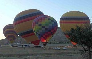 Kapadokya’da balon turizmi 750 bin yolcuyu aştı