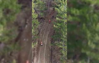 Karabük’te yasa dışı avcılık yapanlar dron...