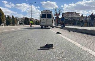 Karaman’da minibüsün çarptığı 57 yaşındaki...