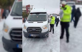 Kars’ta okul servislerine sıkı denetim