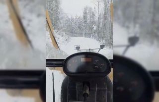 Kastamonu’da kar 243 köy yolunu ulaşıma kapattı