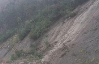 Kastamonu’da yağışların ardından heyelanlar...