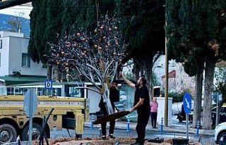 Kavşak düzenleme çalışması tamamlandı