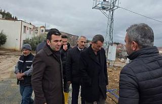 Kaymakam Algın, köylerde incelemelerde bulundu