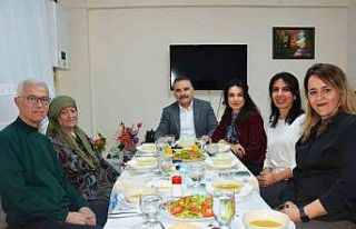 Kaymakam Odabaş’tan şehit ailesine gönül sofrası...