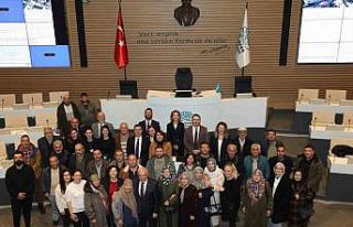 Kentsel dönüşümde örnek model Barış Mahallesi...