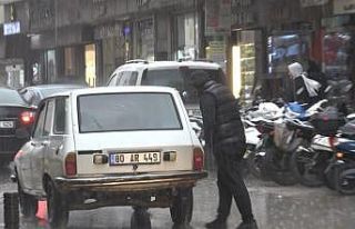 Kilis’te sağanak yağış etkili oldu