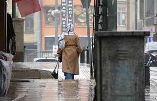 Kilis’te sağanak yağış etkili oluyor