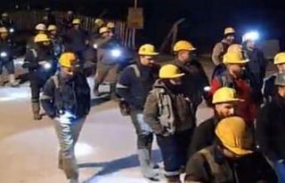 Kınık’ta maden işçileri eylemde