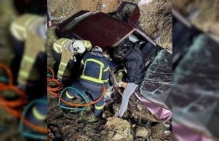 Kırıkkale’de otomobil şarampole devrildi: 4 yaralı