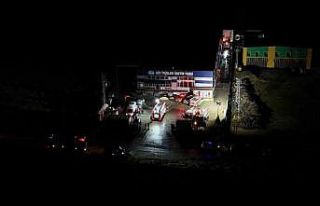 Kırklareli’nde süt ürünleri tesisinin deposunda...