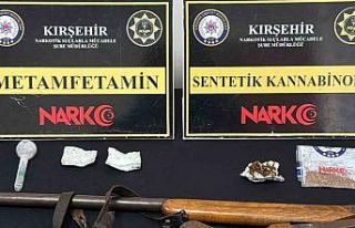 Kırşehir’de narkotik operasyonu: 10 adrese baskın