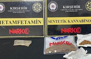 Kırşehir’de uyuşturucu operasyonu: 1 şüpheli...