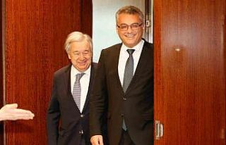 KKTC Cumhurbaşkanı Erhürman, BM Genel Sekreteri...