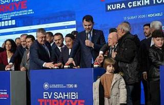 Kocaeli’de 10 bin 340 sosyal konutun kura çekimi...