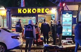 Kokoreççideki cinayet anı kamerada, polis zanlıları...