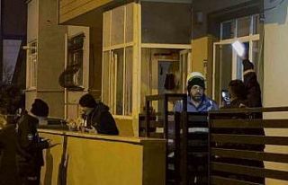 Kombiden çıkan yangın paniğe neden oldu