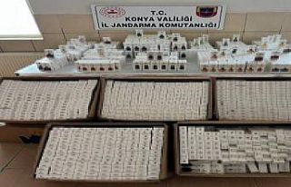 Konya’da 2 bin 500 adet kaçak parfüm ele geçirildi