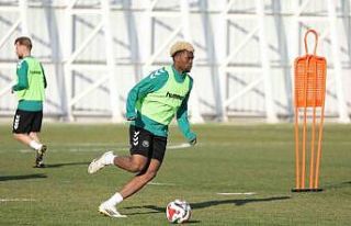 Konyaspor, Galatasaray maçı hazırlıklarını sürdürüyor