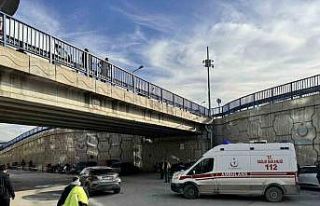 Köprüde can pazarı: Tutunamayınca yere düştü