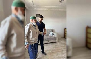 Kovancılar’da bir ilk: Evde fizik tedavi uygulaması