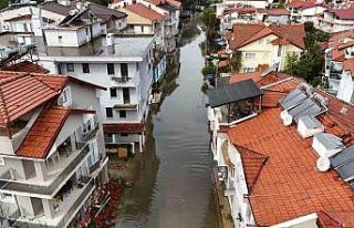 Köyceğiz Göl’ü taştı, ilçe Venedik’e döndü