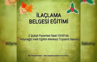 Köyceğiz’de üretici eğitimleri devam ediyor