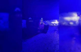 Kurtalan’da otomobil devrildi, sürücü yaralandı