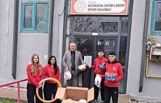 Kütahya’da ihtiyaç sahibi okullara donatım, oyuncak...