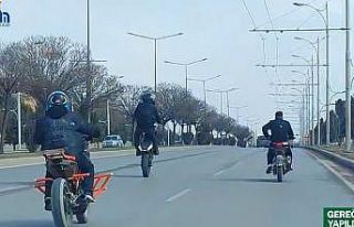 Malatya’da tehlikeli motosiklet şovuna ağır fatura